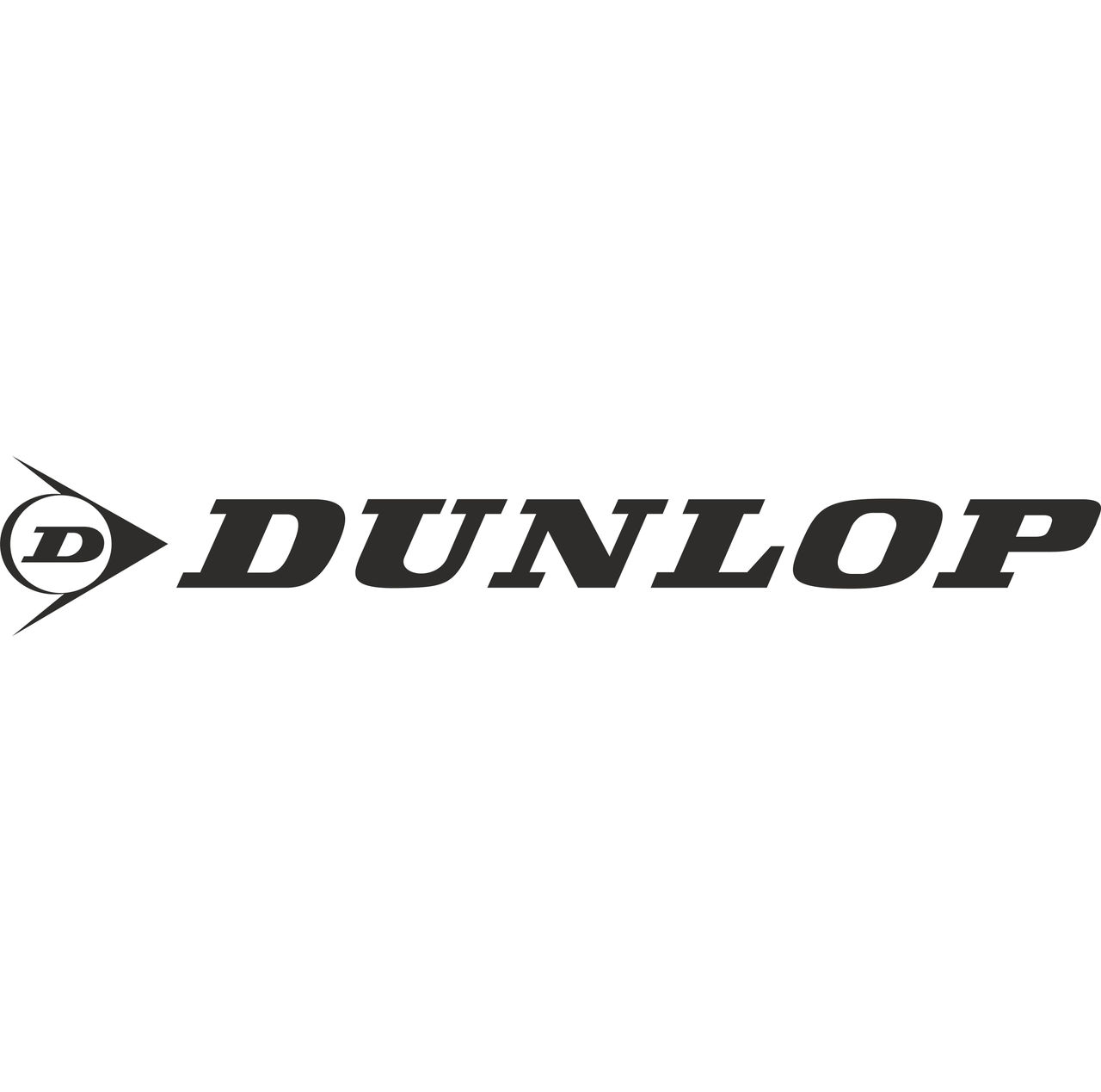 DUNLOP COMBINED LOGO out of white