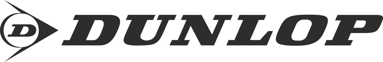 DUNLOP COMBINED LOGO out of white